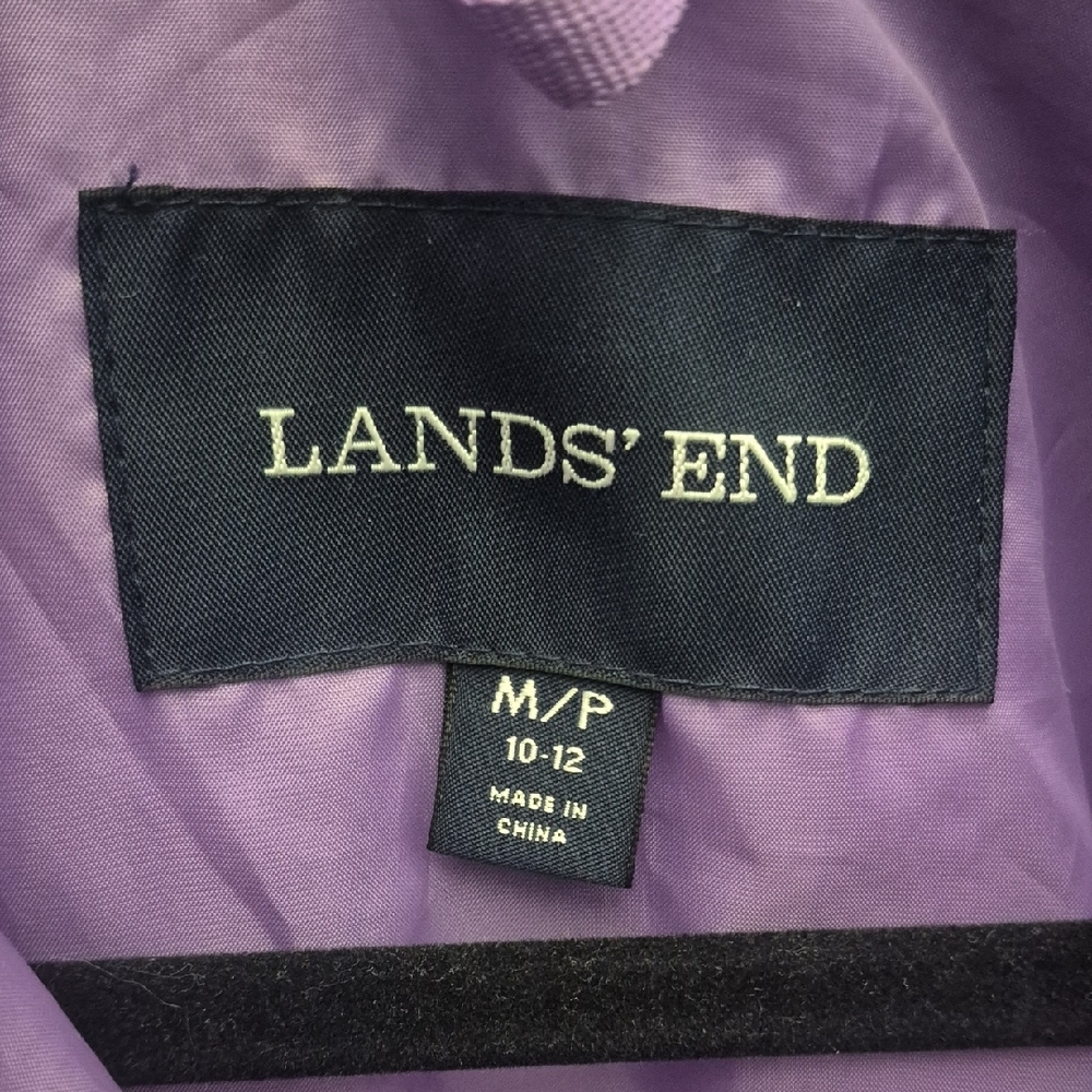Lands' End Women's Rauncoat in Bold Purple - Picture 2 of 6